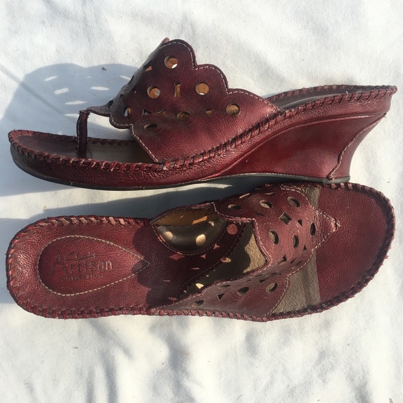 Clarks Artisan Collection Oxblood / Wine heel, 9.5 - Picture 4 of 6